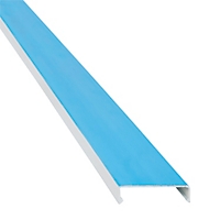 ABB Electrification Wiring Duct Cover; 2.25" width; White; 6 ft. length